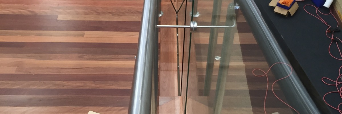 Theatre Step Glass Balustrade