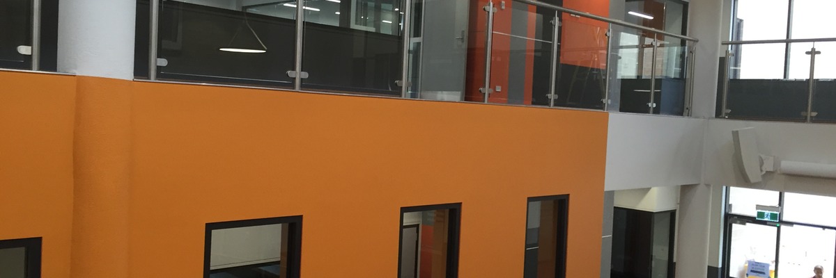 Theatre First Floor Glass Balustrade