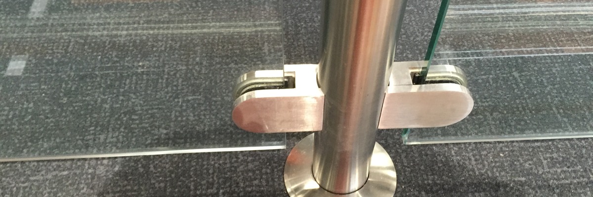 Stainless Balustrade Post & Glass Bracket