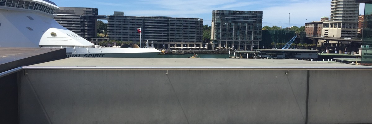 MCA Viewing Deck & Restaurant - Stainless Handrail